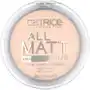 Catrice all matt plus shine control powder - puder matujący 010 transparent, 10 g - 010 transparent Sklep