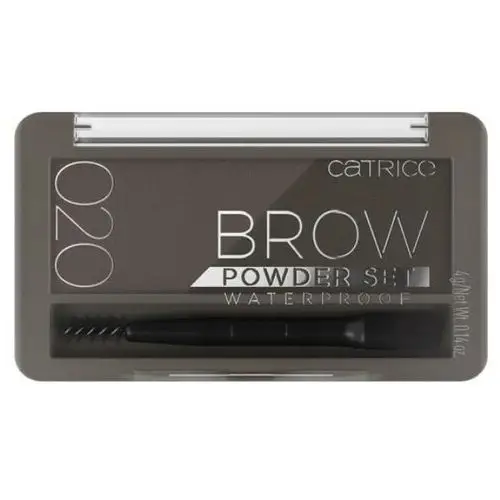 Catrice brow powder set waterproof brow palette 020 ash brown 4 g