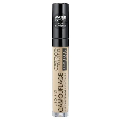 Catrice liquid camouflage high coverage concealer wodoodporny korektor w płynie 015 honey 5ml