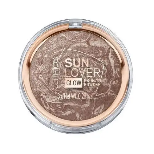 Catrice - sun lover glow - bronzing powder - rozświetlający puder brązujący