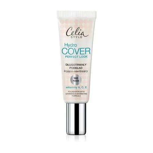 Celia Style Hydro Cover Podkład kryjąco-nawilżający nr 102 piasek 30ml - Celia OD 24,99zł