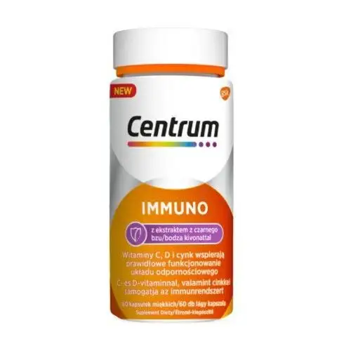 Suplement Immuno z ekstraktem z bzu Centrum