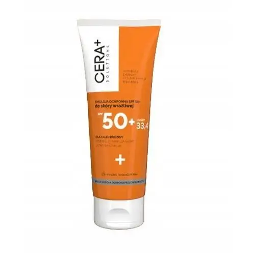 Cera+solutions Emulsja Ochronna Spf 50+ Do Skóry Wrażliwej 200 ML