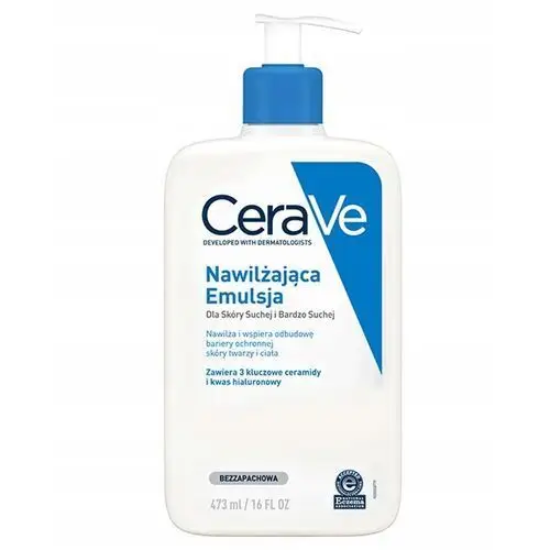 Cerave Nawilżająca Emulsja Dla Skóry Suchej I Bardzo Suchej 473 ml