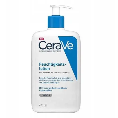 CeraVe Nawilżająca emulsja do suchej/bardzo suchej skóry twarzy/ciała 473ml