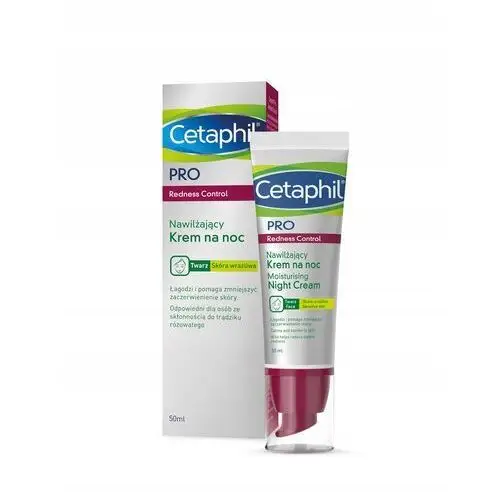 Cetaphil Pro Redness Control Krem nawilżający do cery wrażliwej na noc 50ml