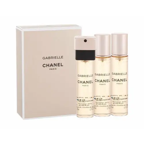 Gabrielle woda perfumowana napełnienie 3x20 ml dla kobiet Chanel