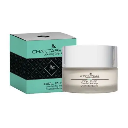 Chantarelle IDEAL PURE GLUCO-SALIC ACID NIGHT CREAM Antybakteryjny krem na noc z kwasem BHA-PHA (CD1376)