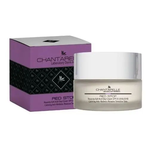 Chantarelle red stop sensitive rosacea aza acid day cream spf35 uva/uvb krem na dzień spf35 uva/uvb z kwasem azelainowym (cd1329) Chantarelle (detal)