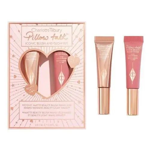 Pillow Talk Iconic Blush and Glow Kit - Zestaw róż i rozświetlacz