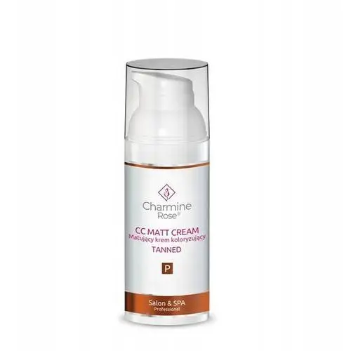 Charmine Rose CC Matt Cream Tanned Matujący krem koloryzujący 50ml