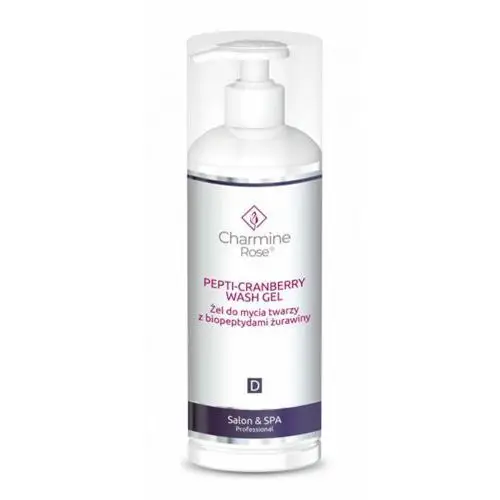 Pepti-cranberry wash gel żel do mycia twarzy z biopeptydami żurawiny (p-gh0251) Charmine rose