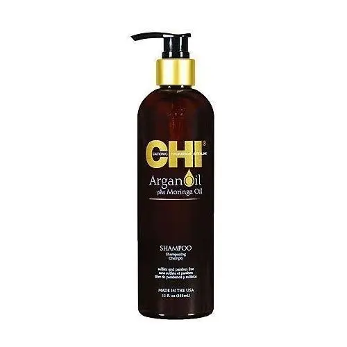 CHI Argan Oil Moringa, Szampon z olejkiem arganowym i moringa 340ml