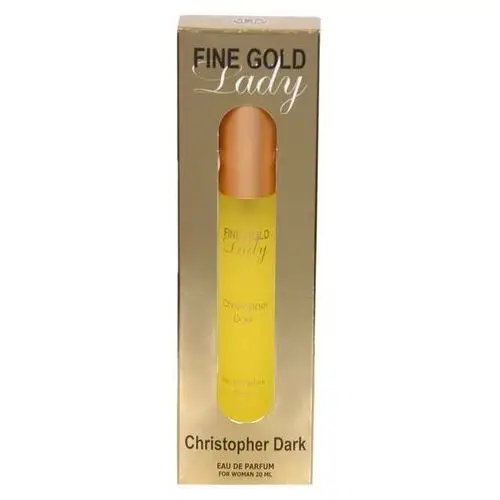 Fine gold woda perfumowana 20ml Christopher dark