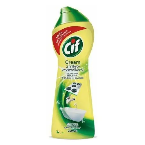 Cif čistící mléko s mikrokrystaly na čištění povrchů citron 540 g