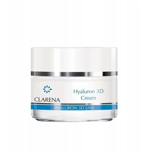 Clarena Krem do Twarzy Hyaluron 3D Cream Skóra Przesuszona 50 ml