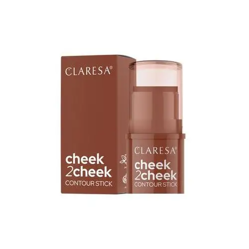 Claresa Kremowy bronzer w sztyfcie cheek2cheek contour stick 01 neutral sand 6g