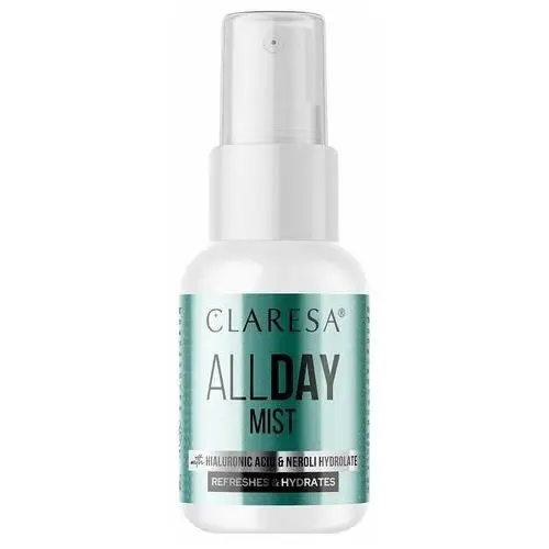 Odświeżająca mgiełka do twarzy All Day Mist 50ml Claresa,75