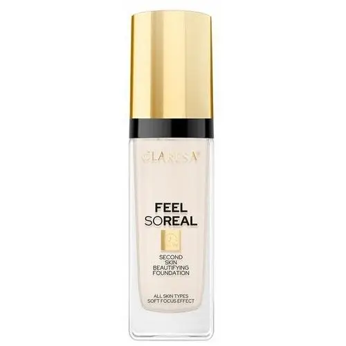 Upiększający podkład do twarzy 02 Light Feel So Real 30ml Claresa,98