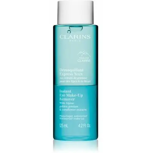 Cleansing instant eye make-up remover dwufazowy płyn do demakijażu oczu do wrażliwych oczu 125 ml Clarins