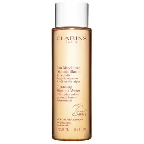 Clarins cleasing micellar water płyn micelarny 200 ml dla kobiet