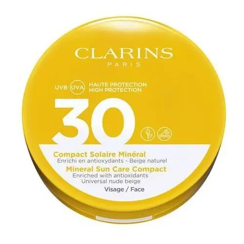 Mineral sun care compact spf 30 - kompaktowy fluid do ochrony przeciwsłonecznej Clarins