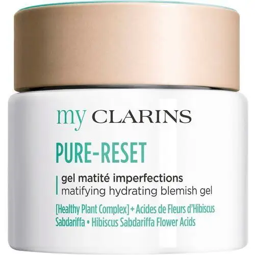 Clarins myclarins pure-reset matifying hydrating blemish gel 50 m