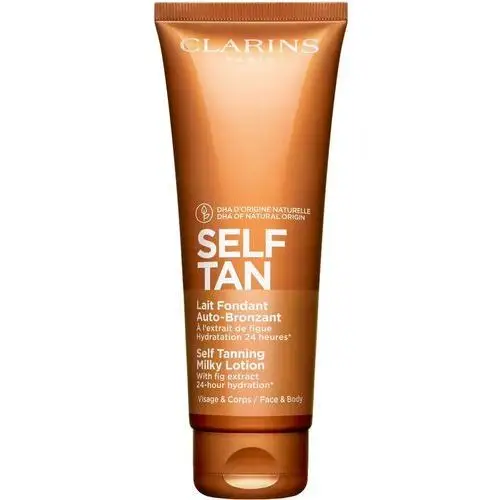 Clarins Self tan self tanning milky lotion samoopalający balsam do twarzy i ciała 125ml