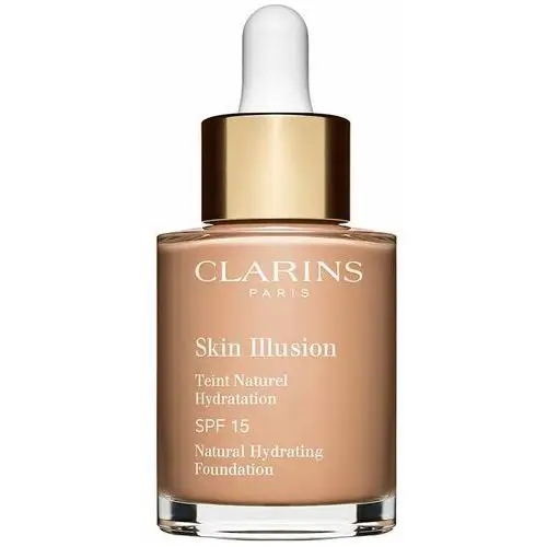 Clarins Skin Illusion Natural Hydrating SPF15 podkład 30 ml dla kobiet 109 Wheat