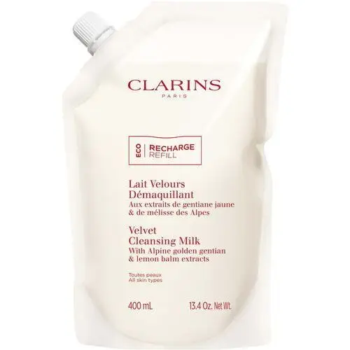 Clarins velvet cleansing milk refill 400 ml