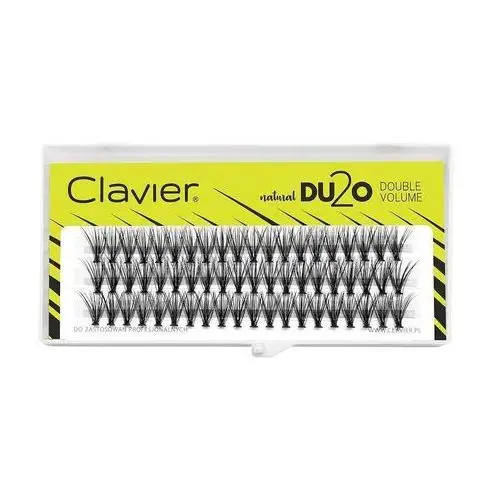 Clavier du2o double volume kępki rzęs 10mm