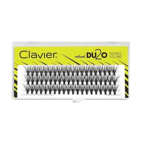 Clavier Du2o double volume kępki rzęs 11mm