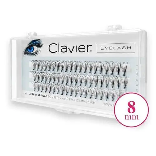 Clavier Eyelash kępki rzęs 8mm