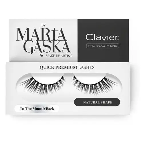 Quick Premium Lashes rzęsy na pasku To The Moon & Back 801 Clavier
