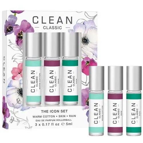 Gift set classic layering rollerball edp (15 ml) Clean