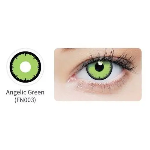 Clearlab Soczewki kolor angelic green: - 00.00 phantom