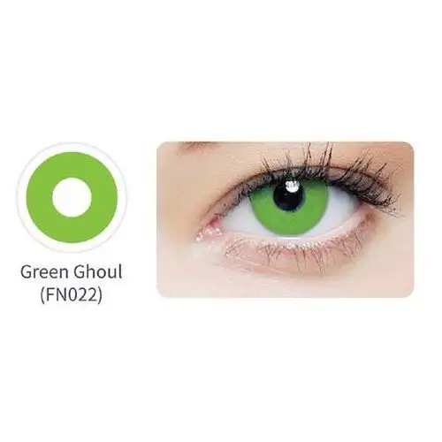 Soczewki kolor Green Ghoul: - 00.00 Clearlab Phantom,22