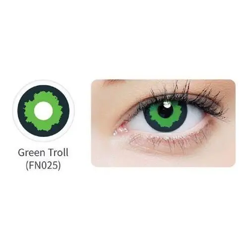 Soczewki kolor Green Troll: - 00.00 Clearlab Phantom