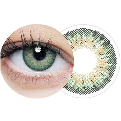 Clearlab Soczewki kolor jednodn. green: - 3.00 clearcolor 1 day