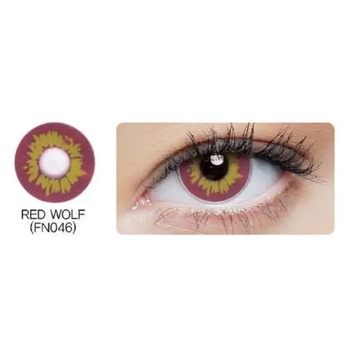 Clearlab Soczewki kolor red wolf: - 00.00 phantom