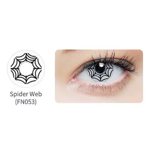 Soczewki kolor Spider Web: - 00.00 Clearlab Phantom,31