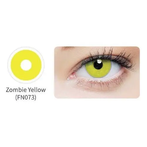 Soczewki kolor Zombie Yellow: - 00.00 Clearlab Phantom,37
