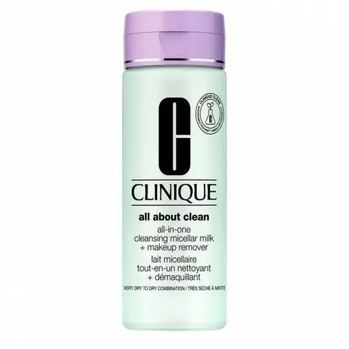 All-in-one cleansing micellar milk + makeup remover skin type 1 & 2 (200ml) Clinique