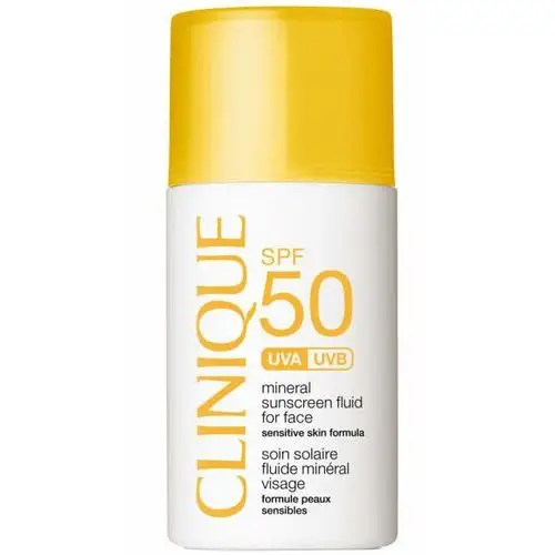 Clinique Broad Spectrum SPF50 Mineral Sunscreen Fluid For Face (30ml)