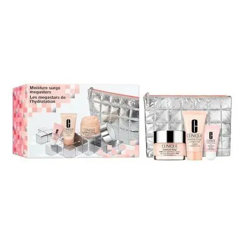 Clinique Moisture surge megastars skincare set - zestaw do twarzy moisture surge