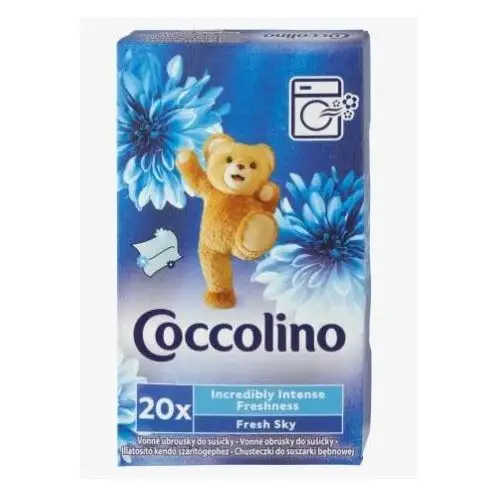 Coccolino dryer sheets 20pcs