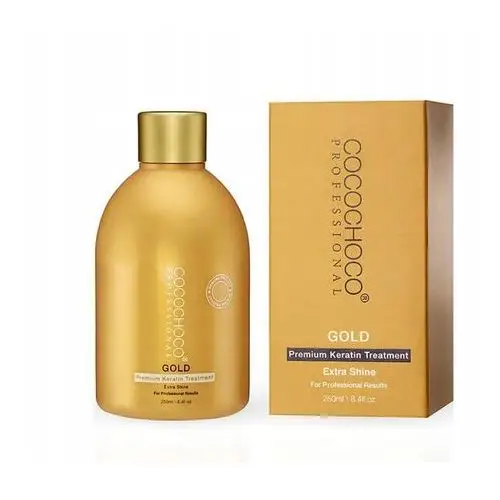 CocoChoco Keratyna Gold do Keratynowego Prostowania Włosów 250 ml