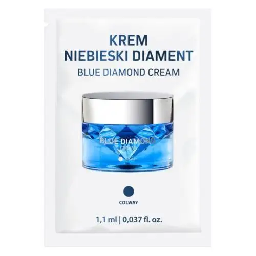 Krem niebieski diament 1,1ml Colway