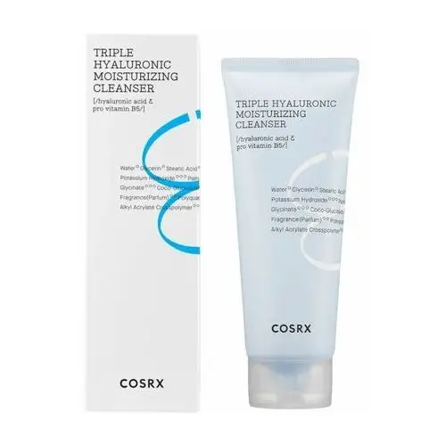 COSRX Hydrium Triple Hyaluronic Moisture Cleanser 150ml - nawilżająca pianka do mycia twarzy