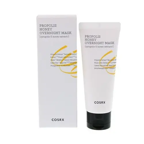 Cosrx Propolis Honey Overnight Mask 60ml - Kremowa maska na noc o działaniu odżywczym i regenerującym, COSMAPRO100